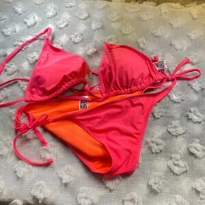 Bingo Surf Skull Print Bikini  m